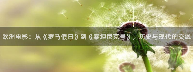 小小影视在线观看官网：欧洲电影：从《罗马假日》到《泰坦尼克号》，历史与现代的交融
